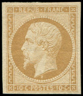 ** PRESIDENCE - R9e  10c. Bistre-jaune, REIMPRESSION, Frais Et TB - 1852 Louis-Napoléon