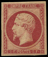 * EMPIRE NON DENTELE - R18d  1f. Carmin, REIMPRESSION, TB - 1853-1860 Napoléon III