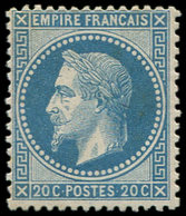 * EMPIRE LAURE - 29A  20c. Bleu, T I, TB. C - 1863-1870 Napoléon III Lauré