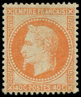 * EMPIRE LAURE - 31   40c. Orange, Ch. Légère, TB - 1863-1870 Napoléon III. Laure
