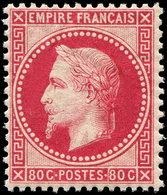 ** EMPIRE LAURE - 32d  80c. Rose Vif, Superbe - 1863-1870 Napoléon III Lauré