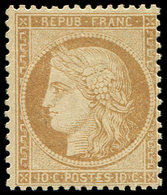 * SIEGE DE PARIS - 36   10c. Bistre-jaune, TB. C - 1870 Siège De Paris