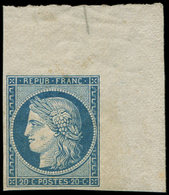 ** SIEGE DE PARIS - R37f 20c. Bleu, REIMPRESSION Granet, Cdf, TTB. C - 1870 Siège De Paris