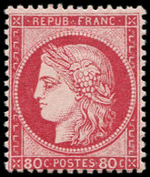 * CERES DENTELE - 57b  80c. Carmin Vif, Très Frais Et TB - 1871-1875 Ceres