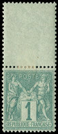 * TYPE SAGE - 61    1c. Vert, Bdf, Bon Centrage, TTB - 1876-1878 Sage (Type I)