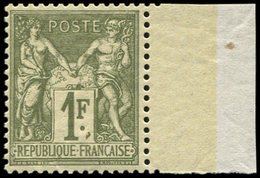 ** TYPE SAGE - 72    1f. Bronze, Bdf, Très Bon Centrage, TTB. J - 1876-1878 Sage (Type I)