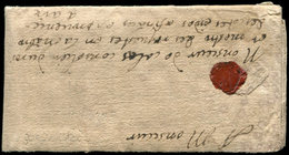 Let OBLITERATIONS PAR DEPARTEMENTS - 86/VAUCLUSE Lettre D'Avignon Du 23/6/1608 Pour Aix En Provence, TB - 1849-1876: Période Classique