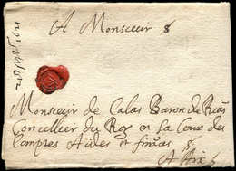 Let OBLITERATIONS PAR DEPARTEMENTS - 86/VAUCLUSE Lettre D'Avignon Du 28/9/1621 Pour Aix En Provence, TB - 1849-1876: Klassik