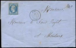 Let OBLITERATIONS PAR DEPARTEMENTS - 88/SAVOIE N°14B Obl. PC 4195 S. LSC, Càd T15 AIME 28/(11/61), Boite K, TB - 1849-1876: Période Classique