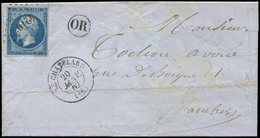 Let OBLITERATIONS PAR DEPARTEMENTS - 88/SAVOIE N°14B Obl. PC 4210 S. LSC, Càd T15 LE CHATELARD 20/1/62, Cachet OR, TB - 1849-1876: Klassik