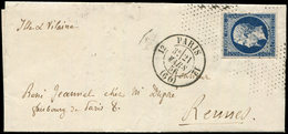 Let LETTRES DE PARIS - N°14Ab Obl. Roulette D'ETOILES S. LAC, Càd T1339 Non Déformé 12 PARIS 12 21/3/56, TTB - 1849-1876: Période Classique