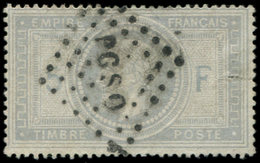 LETTRES DE PARIS - N°33 Oblitéré Losange PGSO, Très Défx, B - 1849-1876: Période Classique