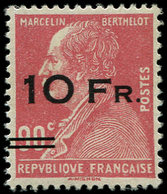 ** POSTE AERIENNE - 3   10Fr. Sur 90c. Rouge, Berthelot, "ILE De FRANCE", TB. Br - 1927-1959 Neufs