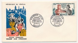 SENEGAL => FDC - Congrès De La Fédération Des Villes Jumelées - 18 Avril1964 - Dakar - Senegal (1960-...)