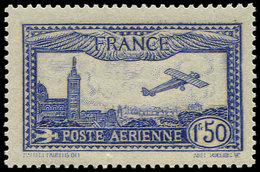 ** POSTE AERIENNE - 6b  Vue De Marseille, 1f.50 Outremer VIF, TB. C - 1927-1959 Neufs