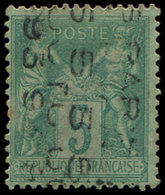 (*) PREOBLITERES - 15  Sage,  5c. Vert, 5 OCT, TB - 1893-1947