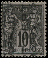 (*) PREOBLITERES - 16  Sage, 10c. Noir Sur Lilas, SEPT Sans Quantième, TB. C - 1893-1947