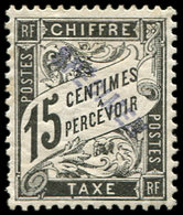 * TAXE - 16  15c. Noir, Surch. SPECIMEN En Italique, Bon Centrage, TB - 1859-1959 Lettres & Documents