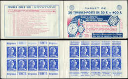 CARNETS (N°Cérès Jusqu'en1964) - 335  Muller, 20f. Bleu, N°1011B, T I, S. 16-58, HORLOGERIE Du DOUBS, TB - Autres & Non Classés