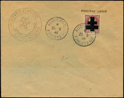 Let TIMBRES DE LIBERATION - AUDIERNE 12 : 1f50 Brun-rouge, T II, Obl. 20/9/44 Sur Env., TB - Libération