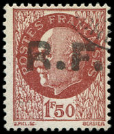 (*) TIMBRES DE LIBERATION - LOCHES 13 : 1f50 Brun-rouge, Obl., TB. C - Befreiung