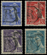 ** TIMBRES DE LIBERATION - MOUTHIERS SUR BOHEME 1/4 : Mercure, N°2 Rousseur, Les Autres TB - Libération