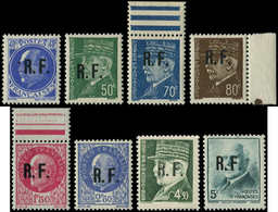 ** TIMBRES DE LIBERATION - POITIERS 55/62 : La Série, T IV, NON EMIS, TB, Signés Mayer - Libération