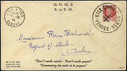 Let TIMBRES DE LIBERATION - YEU 4: 1f50 Brun Rouge Obl. L'ILE D'YEU LIBEREE/VENDEE S. Env., Càd 11/10/44, TB - Befreiung