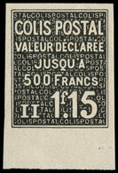 ** COLIS POSTAUX - 151  1f15 Noir, NON DENTELE Bdf, TB, Cote Et N° Maury - Neufs