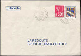 Let VARIETES - 1664   Béquet, 0,50 Carmin, FAUX D'Aubervilliers Et N°1353 Obl. ASSIGNAN 15/10/74 S. Env., TB - Neufs