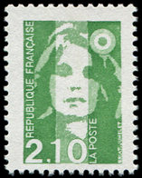 ** VARIETES - 2622a  Briat,  2,10 Vert, SANS PHOSPHO, TB. J, Cote Maury - Neufs