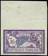 ** NON DENTELES - 206b  Merson,  3f. Violet Et Bleu, Bdf, TB - Non Classés