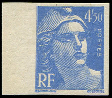 * NON DENTELES - 718A  Gandon,  4f.50 Bleu, Bdf, TB - Non Classés