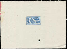 EPREUVES D'ARTISTES ET D'ATELIER - 327   Expo Internationale 1937, 1f.50, épreuve D'artiste En Bleu, TB - Künstlerentwürfe