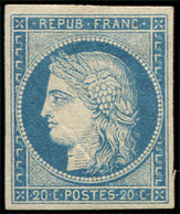 * Colonies Générales - 12   20c. Bleu, TB - Other & Unclassified