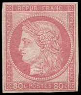 * Colonies Générales - 21   80c. Rose, Infime Charnière, TB. M - Autres & Non Classés