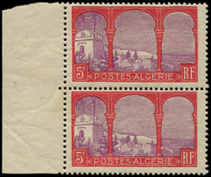 ** ALGERIE 56a : 5f. Rouge Et Violet, ALCERIE Tenant à Normal, TB - Briefe U. Dokumente