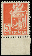 ** ALGERIE 197A : 5f. Orange, Bdf, TB - Lettres & Documents