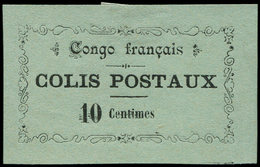 CONGO Colis Px 1 : 10c. Noir Sur Bleu, TB. Br - Sonstige & Ohne Zuordnung