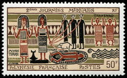 ** POLYNESIE FRANCAISE 93A : 50f., Journée Médicale, NON EMIS, TB - Ungebraucht