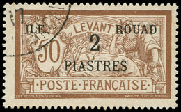 ROUAD 14a : 2pi. S. 50c. Brun Et Gris, SANS TEINTE De FOND, Obl., TB - Autres & Non Classés