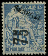 * SENEGAL 6 : 75 Sur 15c. Bleu, TB. C - Autres & Non Classés