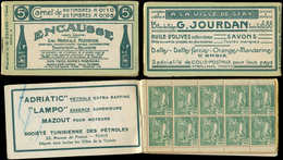 TUNISIE Carnet 10 : 5c. Orange Et 10c. Vert Imprimé Par Weber S. 2, ENCAUSSE, R Et TB - Autres & Non Classés