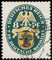 EMPIRE 417a : 8p. Vert Foncé, Bistre Et Noir, Avec Filigrane Droit, Obl., TB - Unused Stamps