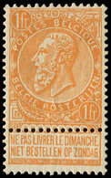 * BELGIQUE 65 : Leopold II, 1f. Orange, TB - Sonstige & Ohne Zuordnung