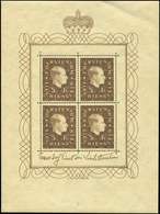 ** LIECHTENSTEIN BF N°4 : Prince François Joseph, TB - Blocks & Kleinbögen