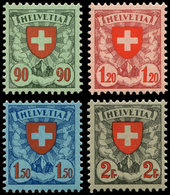 ** SUISSE 208/11 : Type De 1924, TB, Cote SBK 600 FS - Oblitérés