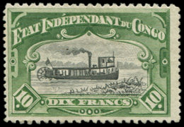 * CONGO BELGE 29b : 10f. Vert, Dentelé 12 X 14, TB - Other & Unclassified