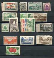 ** Liban, Petit Lot Poste Et PA Entre 1946 Et 1955, TB - Collections (en Albums)