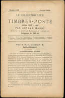 A. Maury, Le Collectionneur De Timbres Poste (21 N°), Année 1902 (sf. Janvier Et Décembre), 1904 (sf. Décembre), TB - Autres & Non Classés